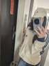 adidas復(fù)古三條紋華夫格運(yùn)動(dòng)夾克外套男女阿迪達(dá)斯官方三葉草 奇妙白 S 曬單實(shí)拍圖