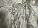 絲界真絲睡裙女桑蠶絲寬松短袖公主睡衣裙純色繡花家居服節日禮物 曬單實(shí)拍圖