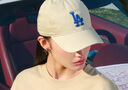 MLB帽子男女軟頂棒球帽虞書(shū)欣明星同款運(yùn)動(dòng)鴨舌帽3ACP6601N-07BGS-F 曬單實(shí)拍圖