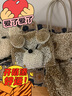 ANTEPRIMA安蒂佩瑪ANIMALE萌寵系列新品可愛秋田犬女包手提斜挎編織小方包 金色/白色（OARG） 曬單實(shí)拍圖