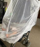 文枝嬰兒車(chē)蚊帳全罩式通用推車(chē)防蚊罩寶寶童車(chē)網(wǎng)紗加大加密 全罩白色加密【1.5米】 加密網(wǎng)眼 防蚊防蟲(chóng) 曬單實(shí)拍圖
