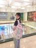 anyshine新款甜美學(xué)院風(fēng)高中生背包女高顏值豹紋拼接中小學(xué)生兩件套雙肩包 粉色雙肩+毛絨星星 曬單實(shí)拍圖