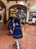 哈羅小黃鴨  HAL.DUCK兔子警官衣服兒童夏裝朱迪警官套裝cos服女童洛麗塔公主裙 八件套 140 cm 曬單實拍圖