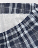 無印良品（MUJI）雙層紗織 棉質(zhì)家居服套裝 深藏青色格紋  L  曬單實(shí)拍圖