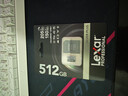 雷克沙（Lexar）512GB TF(MicroSD)存儲(chǔ)卡 V30 4K 讀205MB/s 無(wú)人機(jī)運(yùn)動(dòng)相機(jī)Pocket3官方推薦內(nèi)存卡(SILVER PLUS) 曬單實(shí)拍圖