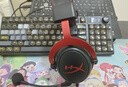 極度未知（HYPERX）颶風(fēng)2/颶風(fēng)3頭戴式有線游戲耳機(jī)原金士頓 FPS吃雞CSGO電腦手機(jī)Switch、PS5電競耳機(jī)被動降噪耳麥 颶風(fēng)2黑紅-有線耳機(jī) 曬單實(shí)拍圖