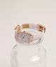 丹尼爾惠靈頓（DanielWellington）DW女士小方表全新珠光貝母腕表七夕禮物芭比粉色DW00100508 曬單實(shí)拍圖