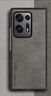 尚蘇 適用 OPPO Find N2手機(jī)殼findn2保護(hù)套羊巴皮左右折疊屏oppofind防摔女男款皮套外殼石墨灰 曬單實拍圖