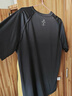 探拓（TECTOP） 速干t恤男輕薄透氣圓領(lǐng)短袖彈力舒適情侶跑步運動(dòng)上衣 男款黑色【速干透氣】 2XL 曬單實(shí)拍圖