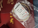 老鳳祥爆閃碎碎冰黃金手鐲足金滿天星金鐲子送女友老婆七夕節(jié)生日禮物 #60(約10.5g)現(xiàn)貨 曬單實(shí)拍圖