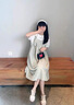 媽媽本色孕婦夏裝背帶連衣裙2025新款小個(gè)子裙子孕媽媽夏季短袖套裝兩件套 綠色兩件套 XXL 曬單實(shí)拍圖