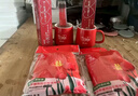 結(jié)婚陪嫁紅色漱口杯洗漱一對婚慶用品喜字牙膏毛巾牙刷杯對杯套裝 洗漱用品 曬單實(shí)拍圖
