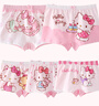 Hello Kitty兒童內(nèi)褲女童寶寶小女孩5條裝平角底褲短褲 KTN254花色130/L 曬單實(shí)拍圖