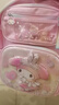Hello Kitty庫洛米書包小學(xué)女生三二一年級(jí)女童護(hù)脊減負(fù)兒童美樂蒂651A粉 曬單實(shí)拍圖