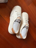 百麗時(shí)尚透氣小白鞋男夏新商場(chǎng)同款舒適百搭休閑板鞋8SJ01BM5 白/棕 42 (260mm) 曬單實(shí)拍圖