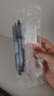 uni三菱 uni-ball UMN-105按動黑色中性筆高顏值0.5黑筆簽字筆商務學生考試水筆水性筆套裝 5支 曬單實拍圖