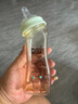 M&M防脹氣奶瓶新生兒PPSU寬口徑耐摔帶手柄嬰兒mm弧形奶瓶嗆奶用 小綠貓 240ml (自帶X號(hào)+L號(hào)奶嘴) 曬單實(shí)拍圖