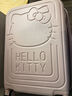 銀座Hello Kitty 凱蒂貓正版聯(lián)名行李箱20英寸小型旅行箱萬向輪拉桿箱 曬單實(shí)拍圖