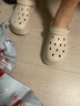 潔麗雅（Grace）洞洞鞋男士夏季戶外開車涼鞋沙灘鞋EVA防臭外穿防滑手術室拖鞋男 曬單實拍圖