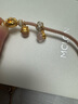曼卡龍黃金轉(zhuǎn)運(yùn)珠蛋糕奶咖蝴蝶酥下午茶甜品掛墜手鏈送禮物定價(jià) 兔兔奶咖杯 曬單實(shí)拍圖