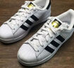阿迪達(dá)斯 （adidas）中性三葉草系列金標(biāo)貝殼頭運(yùn)動(dòng)休閑鞋 經(jīng)典色 43碼  曬單實(shí)拍圖