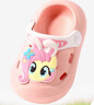 MY LITTLE PONY兒童拖鞋小孩軟底室內(nèi)外防滑夏涼拖女童寶寶洞洞鞋 柔柔180碼 曬單實拍圖