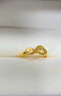 周生生新年禮物黃金戒指無(wú)盡的愛(ài)足金絲帶活口戒女款27924R計價(jià)2.55克 曬單實(shí)拍圖
