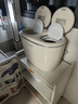 大宇（DAEWOO）內(nèi)衣內(nèi)褲專用洗衣機雙艙雙桶襪子洗衣機迷你小型全自動波輪雙倉洗衣機1kg嬰兒童洗脫一體洗衣機 雙艙雙控+除HPV洗+72h血漬洗 DY-TXD1 曬單實拍圖