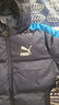 彪馬（PUMA）新款兒童保暖羽絨服男女童冬季舒適時(shí)尚柔軟羽絨外套 粗呢藍(lán) 140 cm 曬單實(shí)拍圖