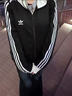 三葉草（Adidas）夾克 立領(lǐng) 運動(dòng)休閑 三條紋 拉鏈外套 男女 IJ7058 M 曬單實(shí)拍圖