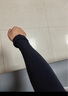 迪卡儂袖套女跑步男冰袖手臂套袖子拇指扣款-活力黑均碼-4104791 曬單實拍圖