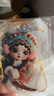 卡片平面中國風(fēng)花旦京劇掛件亞克力戲曲人物鑰匙扣戲劇裝飾國潮飾 國潮掛件-紅色-1個（袋裝） 曬單實拍圖
