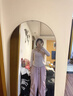 爾山集粉色速干工裝褲女夏季新款設計感高腰顯瘦闊腿褲美式休閑風運動褲 粉色速干工裝褲常規(guī)款 M 曬單實拍圖