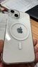 倍思 適用蘋果14手機殼磁吸充電 iPhone14保護(hù)套高端Magsafe磁吸殼超薄氣囊防摔手機殼男女款 透明 曬單實拍圖