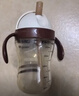世喜兒童吸管杯直飲刻度牛奶杯PPSU重力球大寶寶外出杯蓋水杯1-3歲 曬單實(shí)拍圖