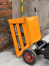 創(chuàng  )瑞達電動(dòng)手推車(chē)翻斗建筑工地灰斗車(chē)三輪工具車(chē)搬運拉糞上料拉貨運輸車(chē) 【手推】三次助力2.5厚+48V天能 曬單實(shí)拍圖