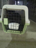KimPets寵物航空箱狗狗托運箱中小型犬外出便攜車載狗籠子貓咪防應激貓籠 蒂安綠M 20斤內(nèi)貓犬 【加厚耐磨】 送隔尿底板 曬單實拍圖