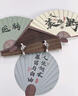 老鳳祥足銀十字雙星星耳扣女耳圈耳環(huán)飾品輕奢小眾情人節(jié)生日禮物送女友 足銀十字雙星耳扣 曬單實(shí)拍圖