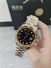勞力士王子瑞士認證日志型男士手表全自動(dòng)機械表防水夜光商務(wù)名牌專(zhuān)用腕表 間金黑面 42mm 曬單實(shí)拍圖