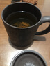 金鑲玉 宜興紫砂杯原礦紫泥雕刻大容量水杯茶具辦公杯山水泡茶杯±450ml 曬單實拍圖