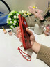 艾邦達(dá)適用于華為mate70pro手機(jī)殼mate70保護(hù)套mate60pro鏡頭全包mate60全包防摔帶手繩輕奢高檔高級(jí)感 【紅底】墨竹蝴蝶紅-短紅繩 mate70pro+ 曬單實(shí)拍圖