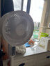 京東京造家用輕音3D搖頭空氣循環(huán)扇 直流變頻電風(fēng)扇 12檔大風(fēng)量空氣循環(huán)抗菌風(fēng)扇小程序智控 云卷 曬單實(shí)拍圖