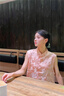 初蟬衣事「竹韻」新中式馬甲吊帶裙套裝女2025夏季新款國(guó)風(fēng)粉色盤扣外披 吊帶裙（珊瑚粉） S （現(xiàn)貨） 曬單實(shí)拍圖