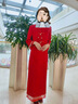 泰勒馬丁秀禾服新娘2025新款新中式結(jié)婚禮服敬酒服古裝嫁衣訂婚晨袍 S2509（僅女裝） S 曬單實拍圖