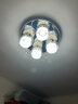 松下LED節(jié)能燈泡E27燈泡螺口家用4.8W7W9W照明燈源燈具 E27 7W 6500k二級(jí)能效 曬單實(shí)拍圖