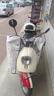 雨航（YUHANG）電動車擋風(fēng)被防水加厚大電瓶車擋風(fēng)罩雙面防水 淺灰色 曬單實(shí)拍圖