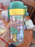 KUB可優(yōu)比嬰兒學飲杯幼兒園寶寶耐摔帶手柄重力球兒童吸管水杯 春游鴨雙飲口水杯 650ml 曬單實拍圖
