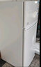 海爾（Haier）冰箱123升小型雙門冰箱家用兩門迷你辦公室宿舍節(jié)能冷藏冷凍電冰箱 123升直冷微霜+黑金凈化+冷藏冷凍 曬單實拍圖