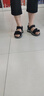 斯凱奇（Skechers）涼鞋男士夏季厚底外穿運動男鞋透氣涼拖鞋防滑沙灘鞋溯溪鞋205478 曬單實拍圖