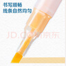 齊心(Comix)6色熒光筆 學(xué)生復(fù)習(xí)重點醒目標(biāo)記筆 手帳水性記號筆 6支/盒HP910 開學(xué)文具 曬單實拍圖